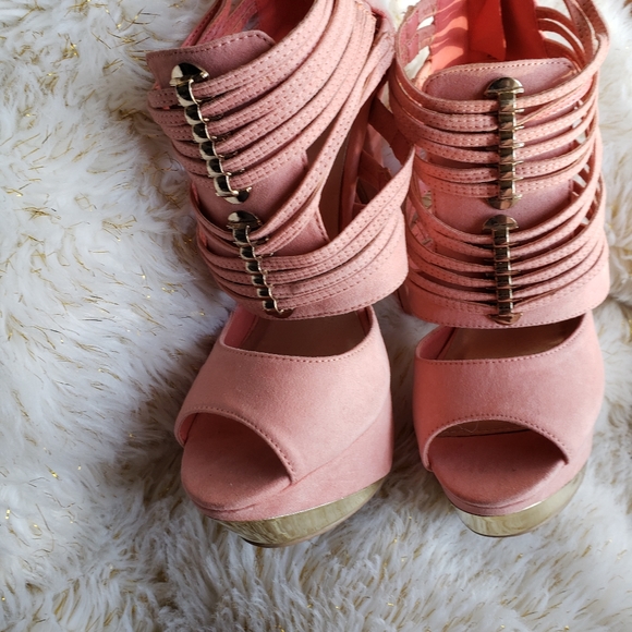Brand New Qupid Pink High Heel - Picture 2 of 6